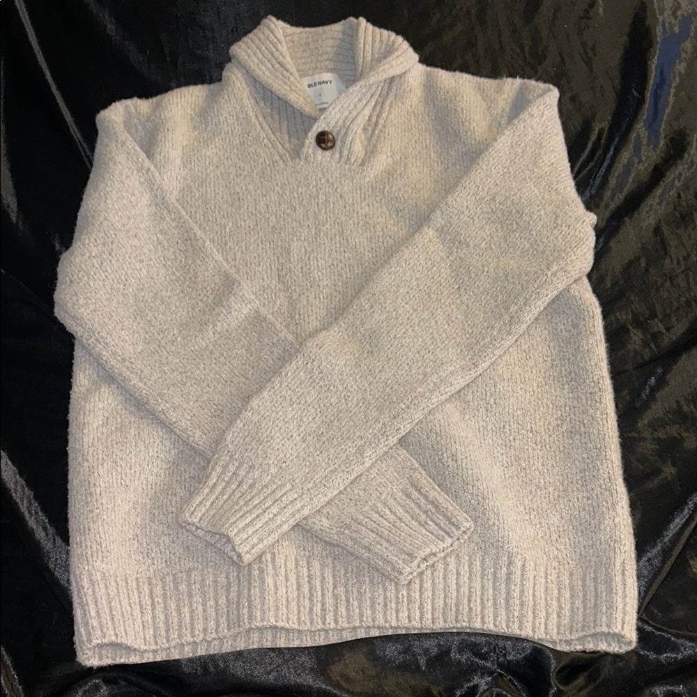 Old navy Beige Turtleneck Sweater